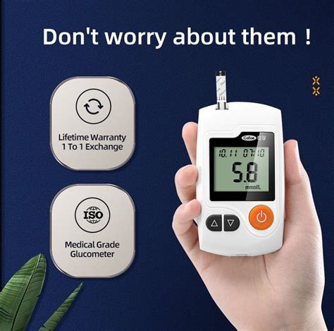 Super Accurate Blood Glucose Meter Diabetes Monitor Glucometer Sugar