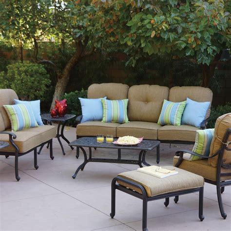 Cast Aluminum Patio Conversation Sets Decordip