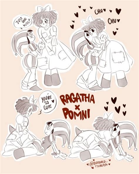 Pomni X Ragatha In Circus Art Yuri Anime The Incredibles