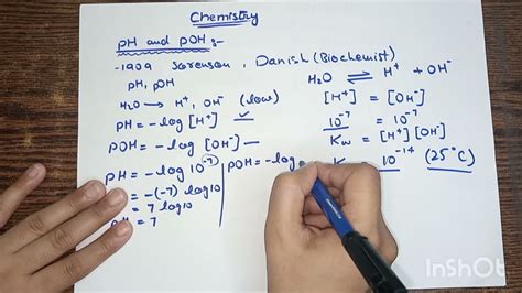 How To Find The Ph And Poh