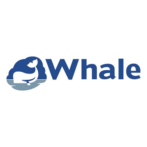 Whale Logo PNG Transparent SVG Vector Freebie Supply