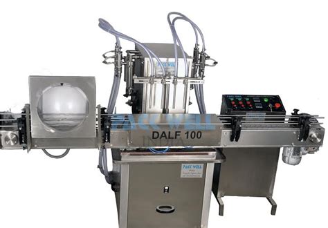 Automatic Four Head Volumetric Liquid Bottle Filling Machine At Best