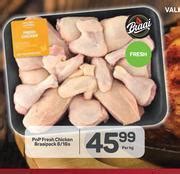 Pnp Fresh Chicken Braai Pack 8 16s Per Kg Offer At Pick N Pay