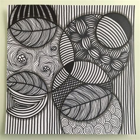 Perla Schippers On Instagram Zentangle Circles With Patterns On