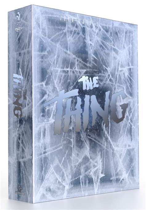 The Thing Titans Of Cult Limited Edition 4K Ultra HD Blu Ray Steelbook