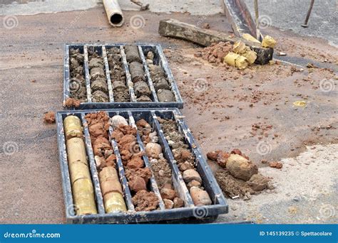 Obtaining Soil Samples in Plastic Core Box Stock Image - Image of nature, ecological: 145139235