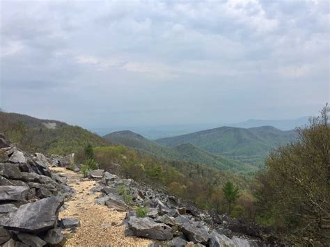 Spectacular Sunset View At Blackrock Summit Shenandoah National Park