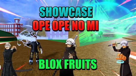 SHOWCASE DE LA FRUTA DE LAW OPE OPE NO MI BLOX FRUITS SHOWCASE