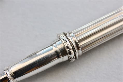 Yard O Led Millennium Sterling Silver Limited Edition Fountain Pen