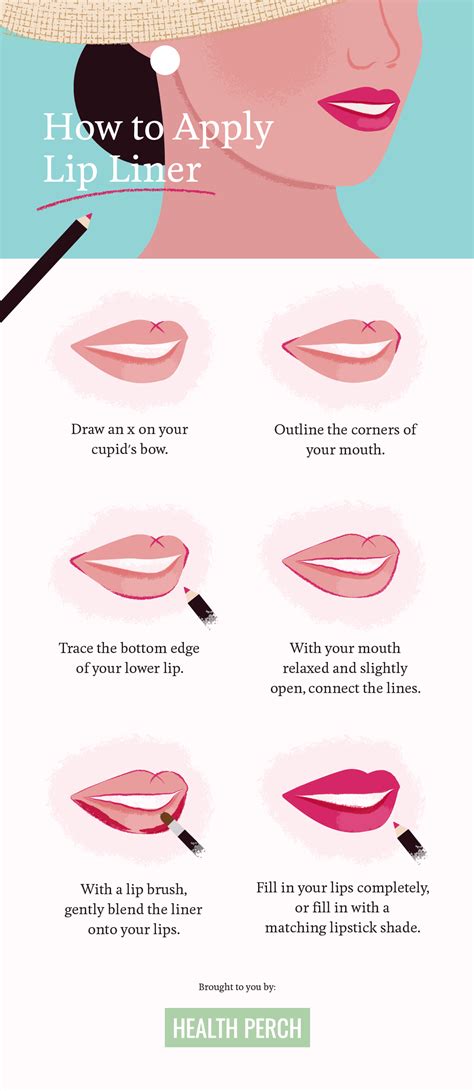 How To Apply Lip Liner And Lipstick For Beginners