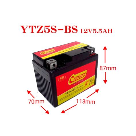 Ytz S Ytz Battery Gel Made In Japan Y Lc V V V Wave W Shopee