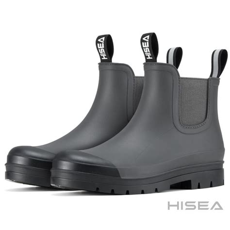 Womens Chelsea Matte Rain Boots Hisea