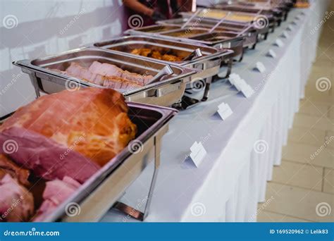 Catar Buffet De Casamento Para Eventos Foto De Stock Imagem De