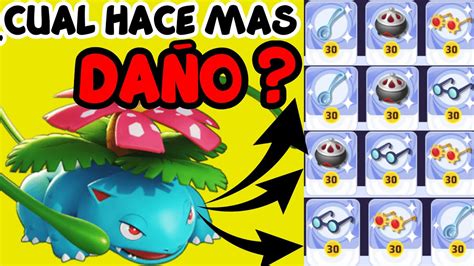 Venusaur Y 4 Set De Objetos Comparativarayquaza Farmeo Pro Guía Build Medallas Pokemon