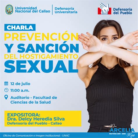 [charla] “prevención Y Sanción Del Hostigamiento Sexual” Universidad