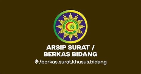 ARSIP SURAT BERKAS BIDANG Linktree