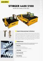 Plasma Cutting Machine Stinger Arcbro Ltd For Metal Sheet