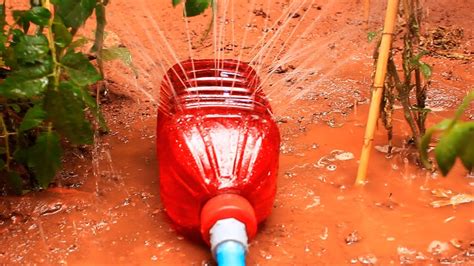 Como hacer ASPERSOR con PRESION de botellas de plástico muy fácil