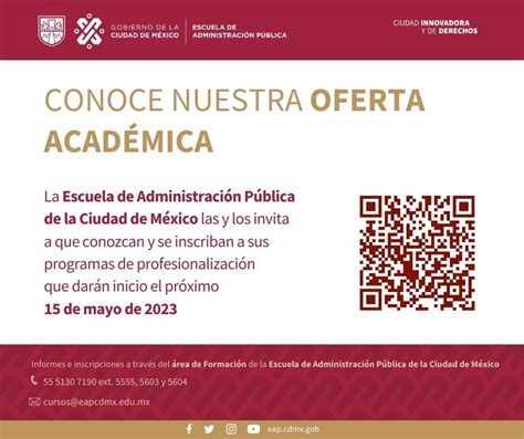 EAP de la Ciudad de México on Twitter Te invitamos a que conozcas