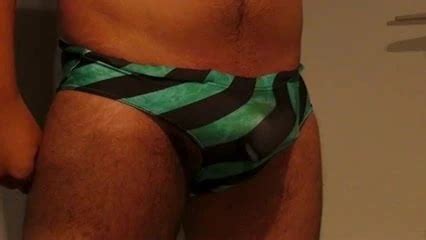 Cumm Oozing Through Swimwear Gay Man Porn Xhamster