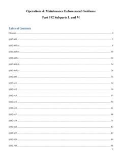 Operations And Maintenance Guidance Operations And Maintenance