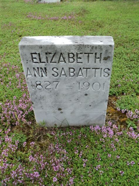 Elizabeth Ann Betsey” Dornburgh Sabattis 1827 1901 Find A Grave