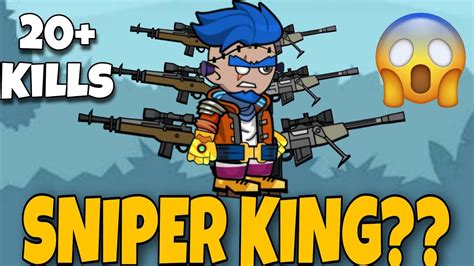 Sniper King Is Back In Mini Militia Op Gameplay Supreme Commander