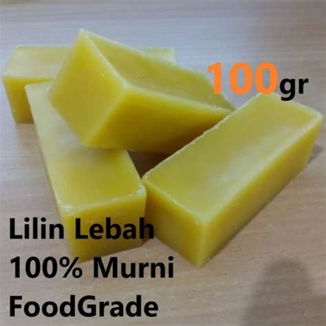 Jual Lilin Lebah Asli Pure Beeswax Natural Wax Foodgrade Wax