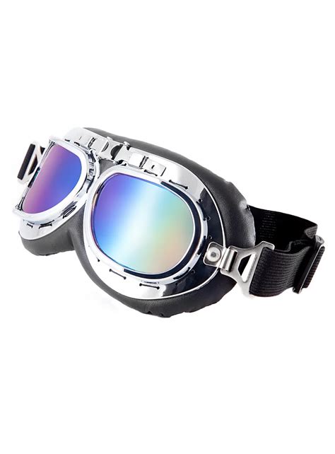 Aviator Glasses Rainbow Blue