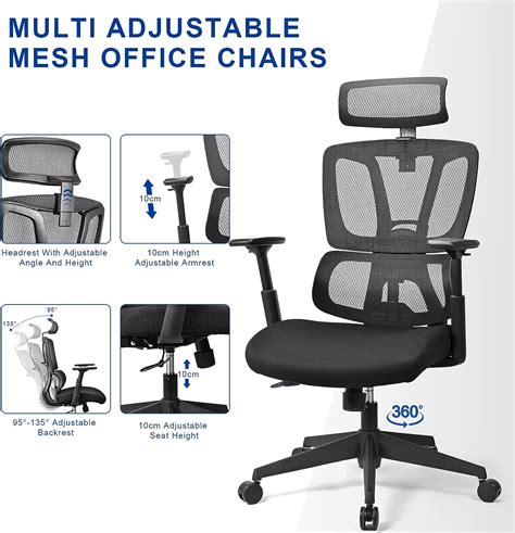 Mesh High Back Office Chair Furniture Choice Kenya