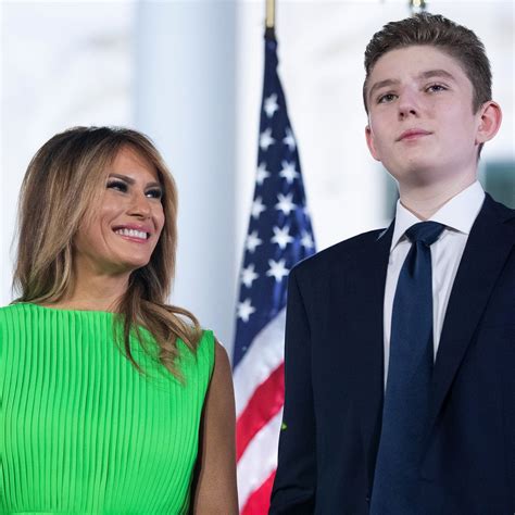 Melania Trump Praises Son Barron For Giving Advice To His Father