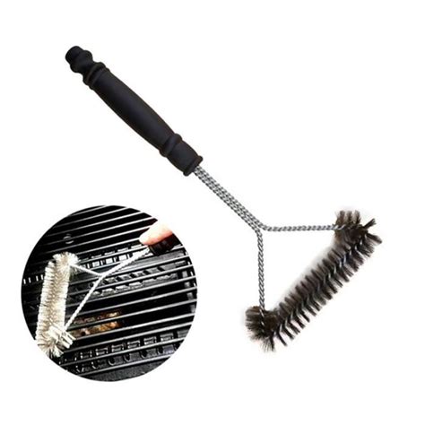 Accessoire De Barbecue Brosse De Nettoyage Triangulaire Pour Grille