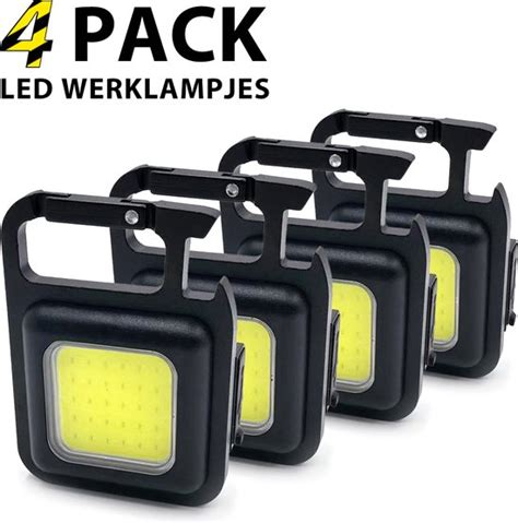 Pack Werklampen Led Werklamp Bouwlamp Zaklamp Led Oplaadbaar