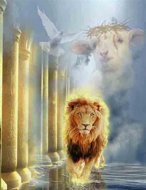 Christian Art Lion Of Judah Lamb Of God Canvas Print Canvas Art By Dale Kunkel Art Lions