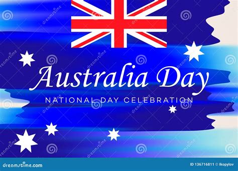 Australia Day Banner For Australia National Day With Australia