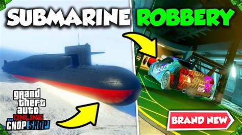 AMAZING NEW Kosatka Submarine ROBBERY For Salvage Yard In GTA 5 Online