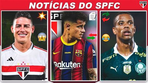 James Decidiu Voltar Para Europa E O Spfc Ja Tem Substituto Coutinho