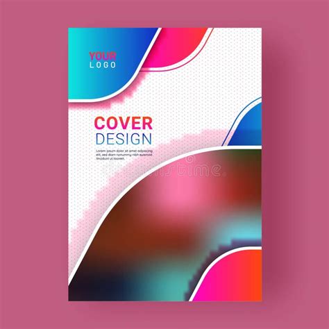 Professional Business Cover Page Design with Abstract Elements and ...