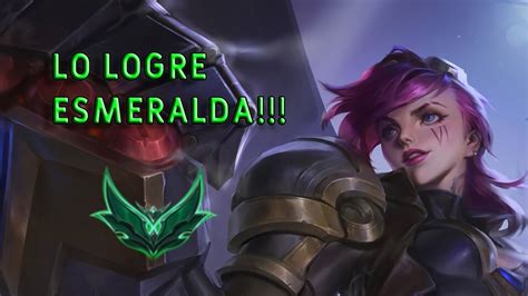 Lo Logre Esmeralda Platino A Esmeralda League Of Legends Ranked