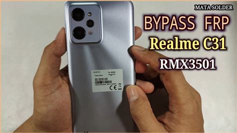 Bypass FRP Realme C31 RMX3501 Mudah Banget YouTube