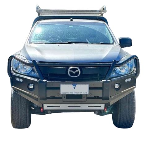 MONSTER 4X4 Heavy Duty Steel Winch Bullbar To Suit Mazda BT50 2006 2020