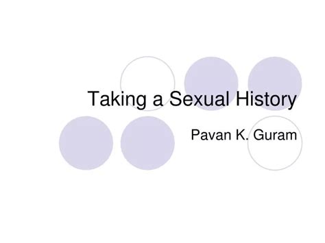 Ppt Taking A Sexual History Powerpoint Presentation Free Download Id 1817454