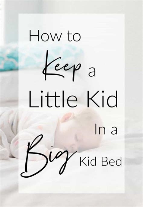 Tips On Successfully Transitioning Your Toddler To A Big Kid Bed And