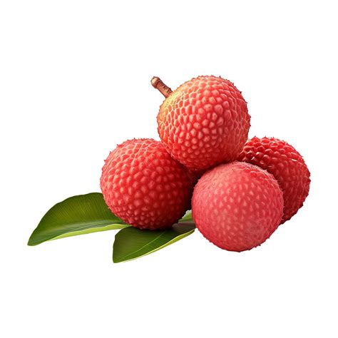 Ai Generated Lychee Isolated On Transparent Background Png Png