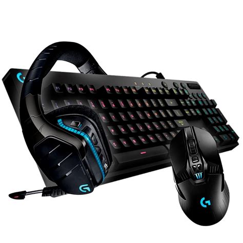 Kit Gamer Logitech Teclado G Mouse G Headset G