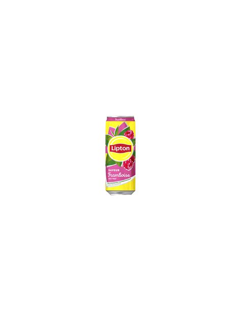 Lipton Framboise Sleek Can 33 Cl