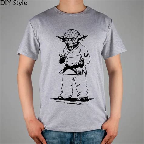 Aliexpress Buy STAR WARS Yoda JUDO JIU JITSU T Shirt Top Lycra