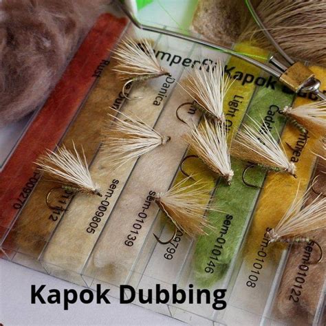 Semperfli Kapok Dubbing Fly Tying Materials Sportfish