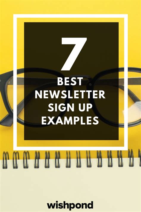 Sign Up Newsletter Template