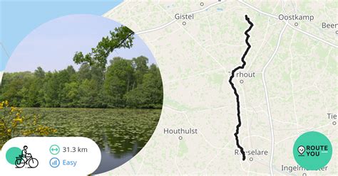 Roeselare Brugge Recreatieve Fietsroute RouteYou